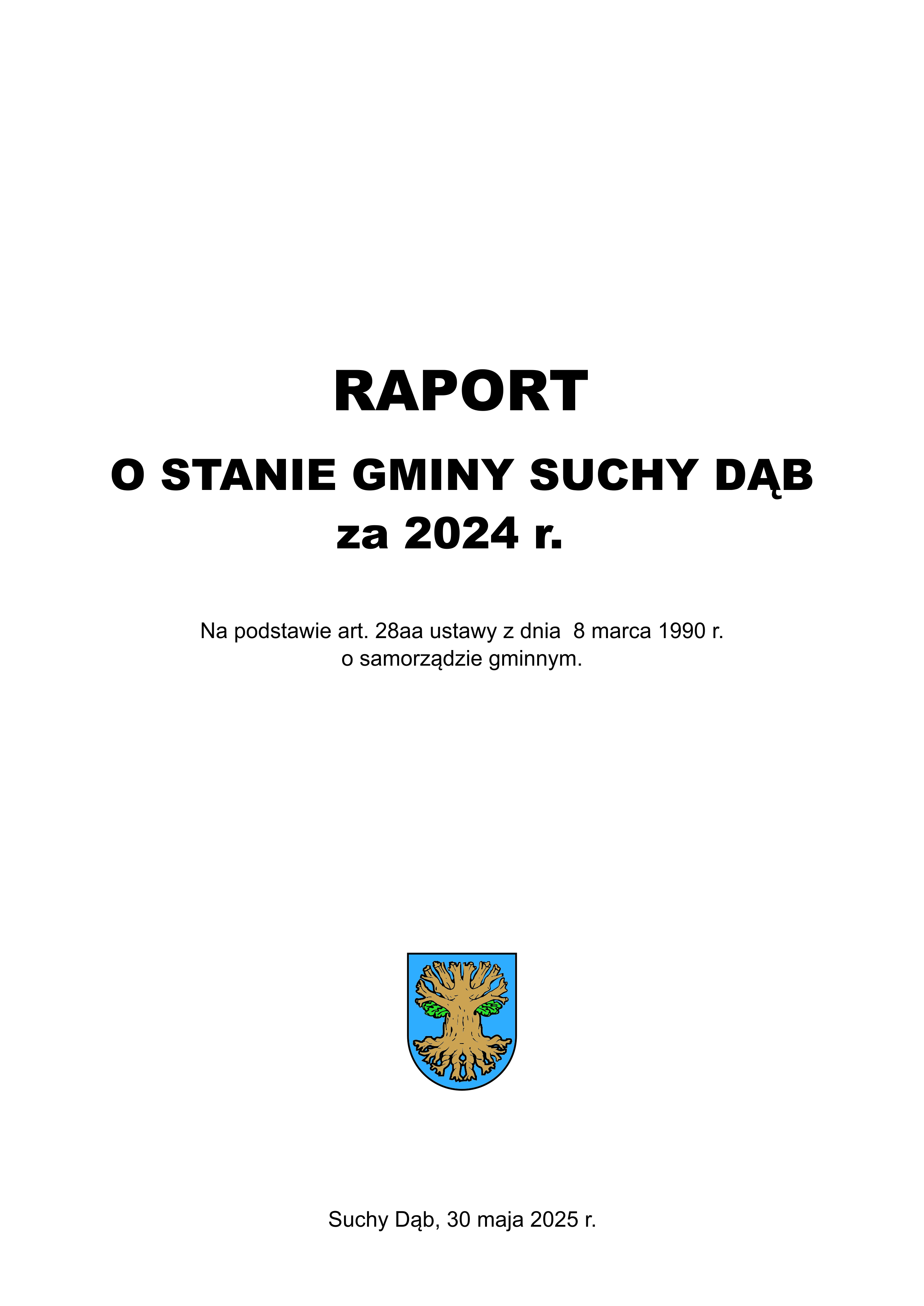 Raport o stanie gminy