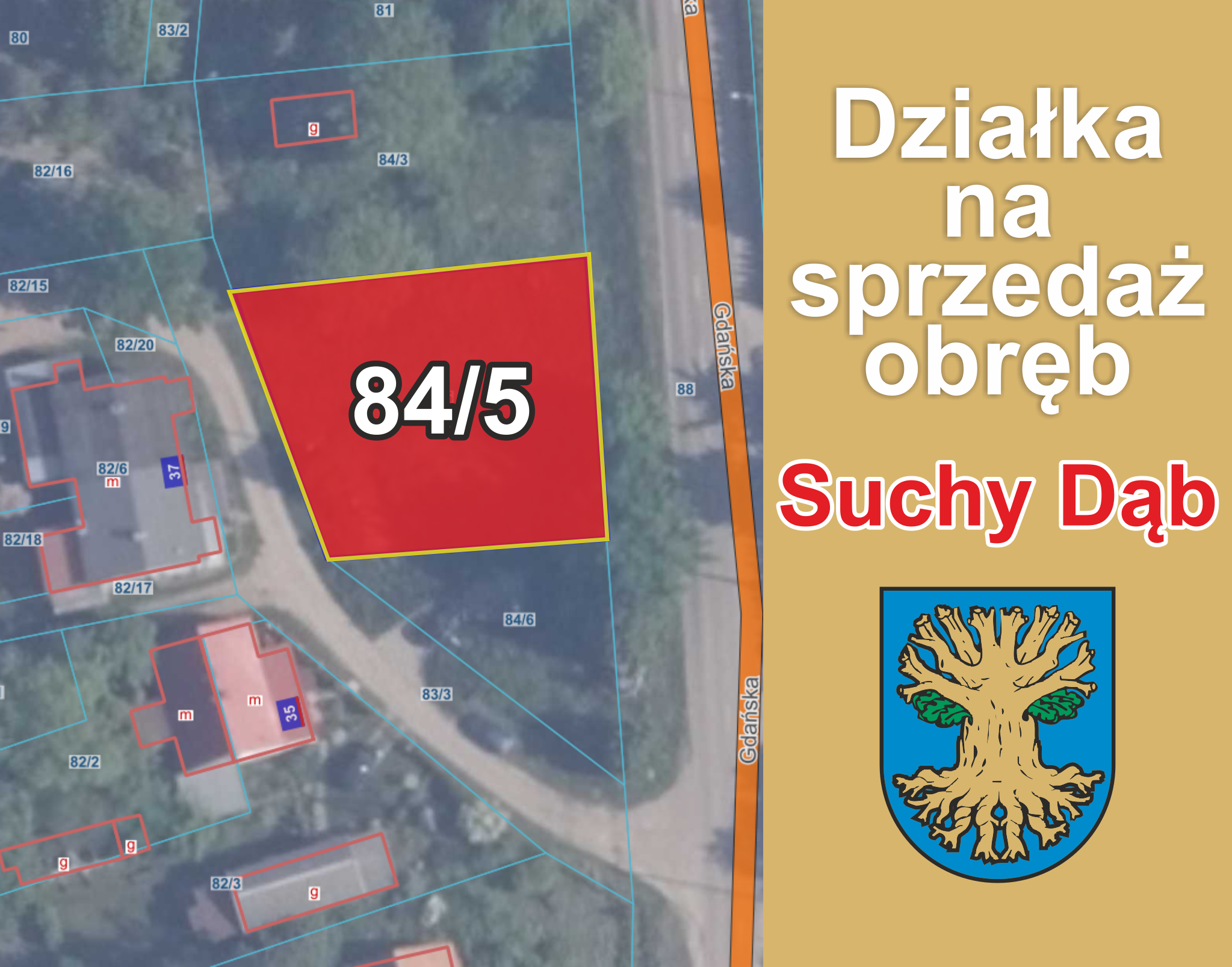 Działka Suchy Dąb