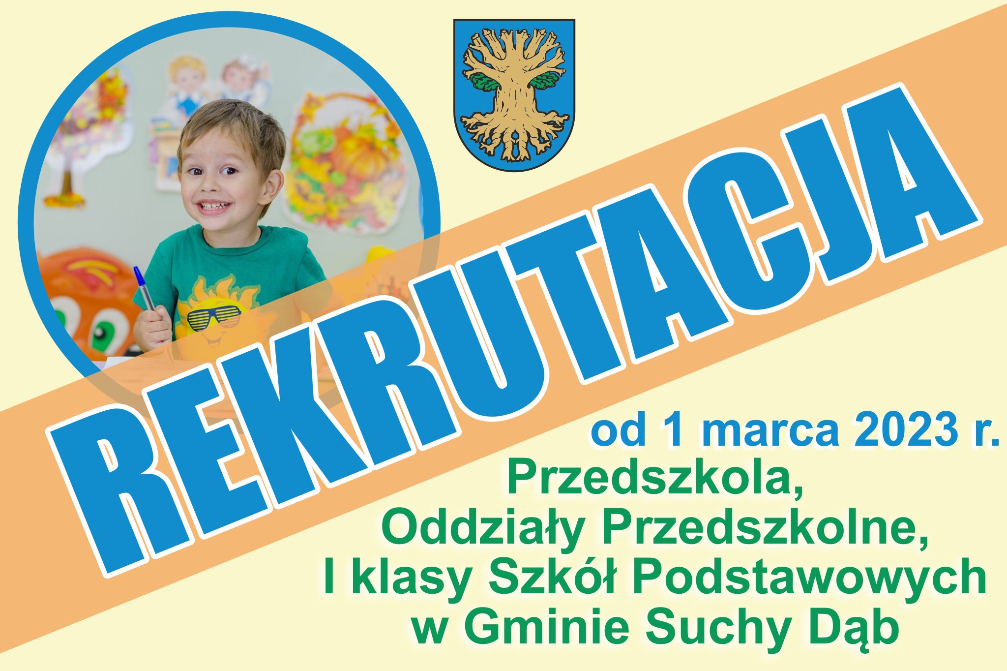 Rekrutacja Do Szkół Przedszkoli I Oddziałów Przedszkolnych Na Terenie Gminy Suchy Dąb Na Rok 