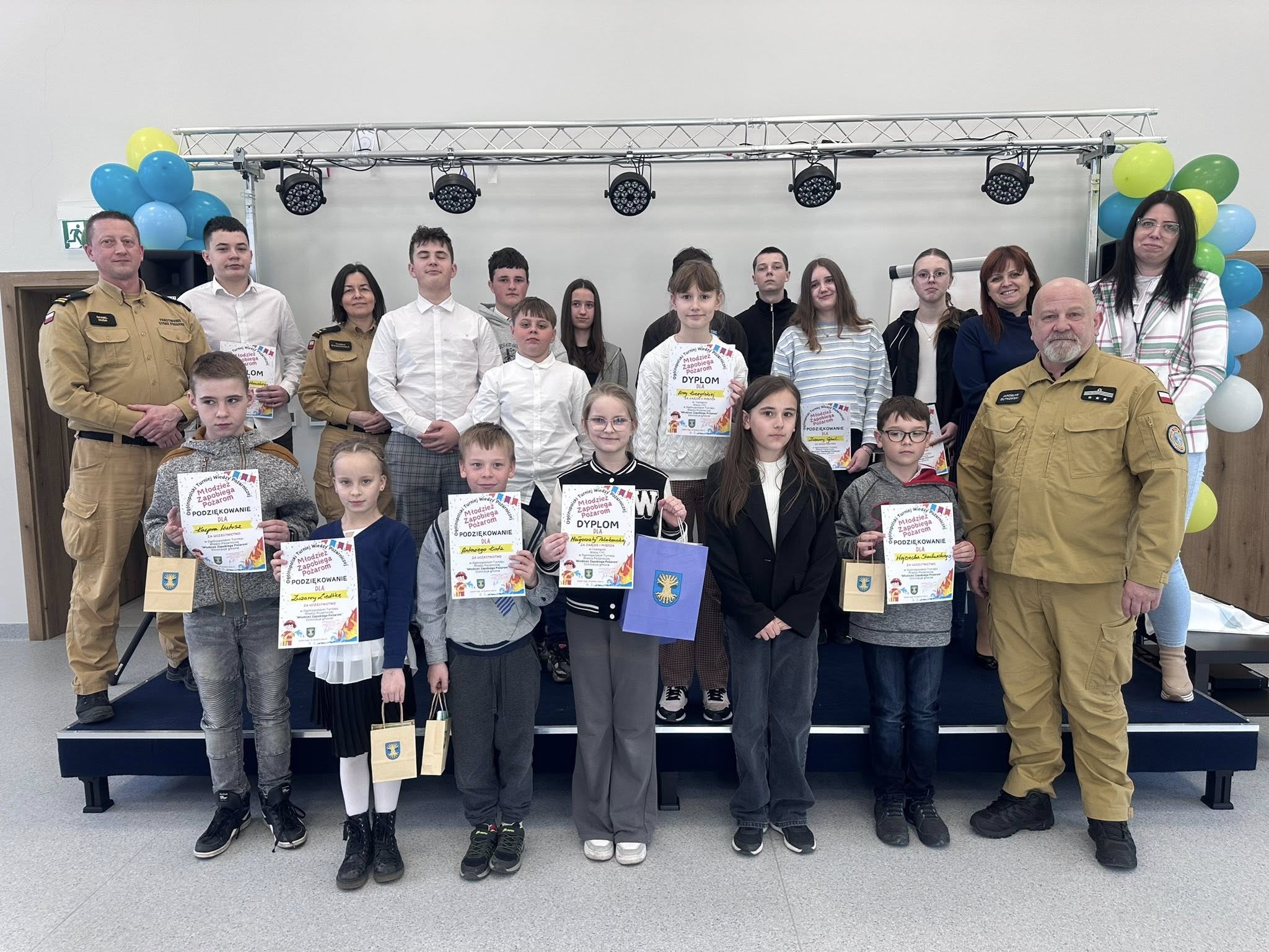 Młodzież zapobiega pożarom